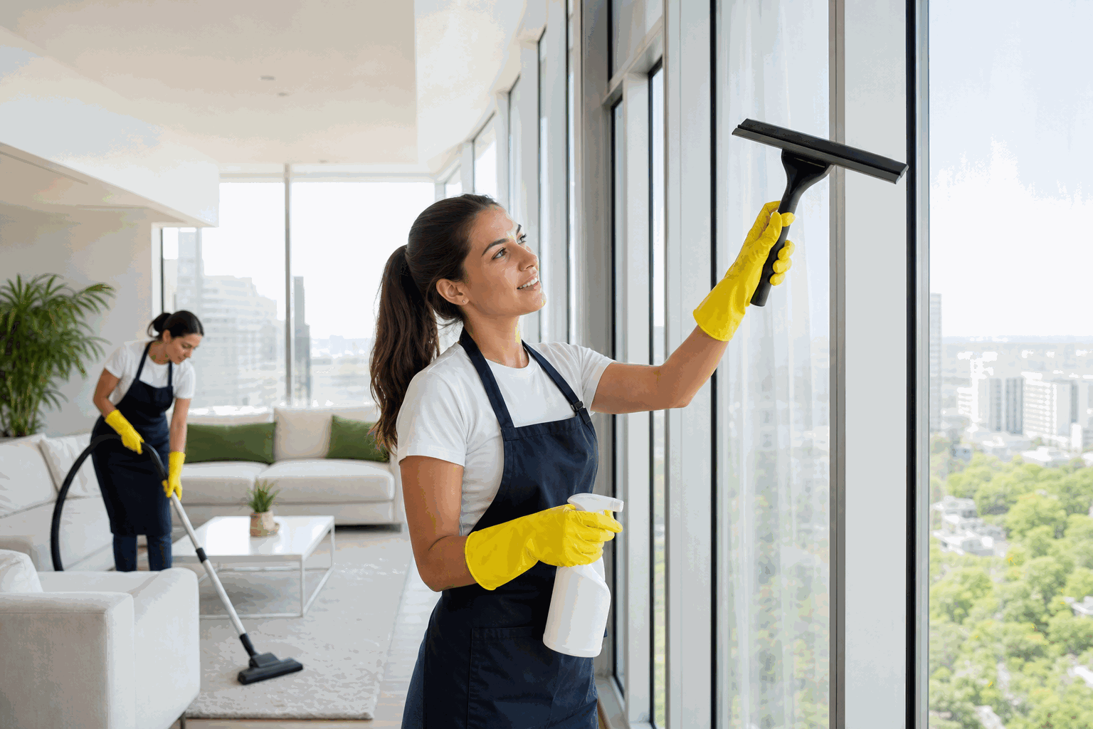 One off and spring cleaning services