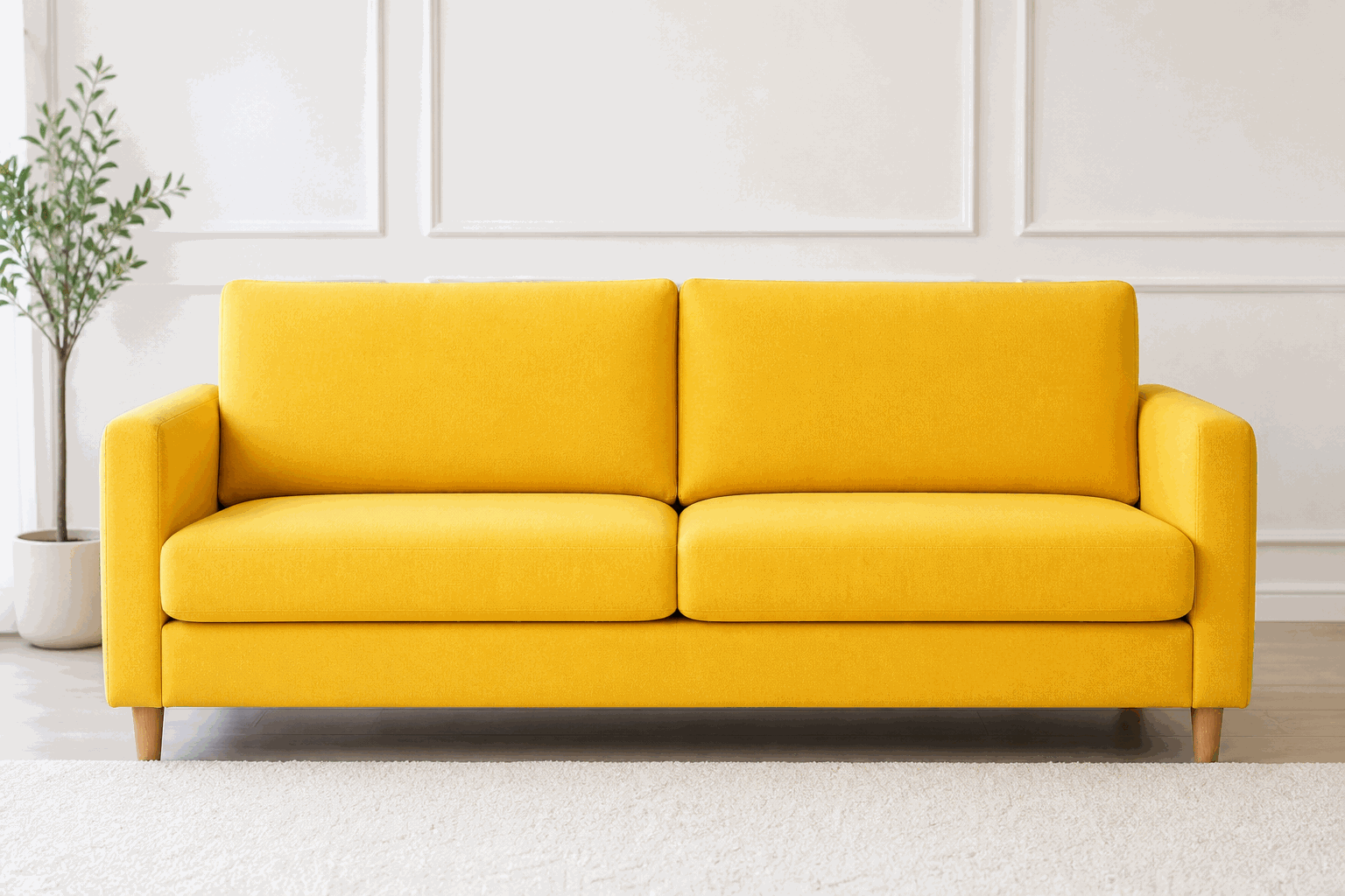 After couch cleaning result